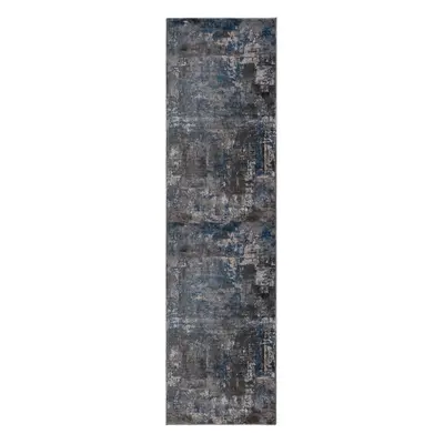 Běhoun Cocktail Wonderlust Blue/Grey 80x300 cm