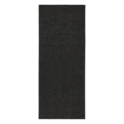 Běhoun Twin-Wendeteppiche 103096 black cream – na ven i na doma 80x250 cm