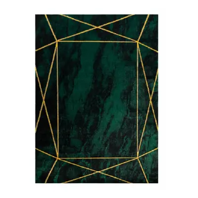 Kusový koberec Emerald 1022 green and gold 180x270 cm