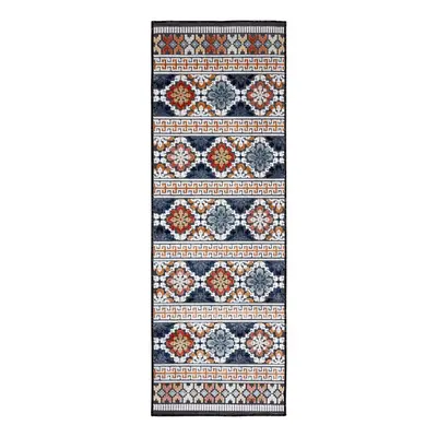 Běhoun Plaza Aster Navy – na ven i na doma 80x230 cm