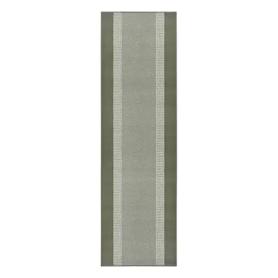 Běhoun Basic 105487 Green 80x350 cm