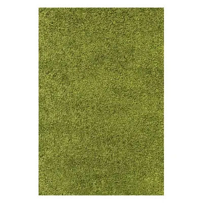 Kusový koberec Life Shaggy 1500 green 80x250 cm