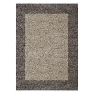 Kusový koberec Life Shaggy 1503 taupe 80x150 cm