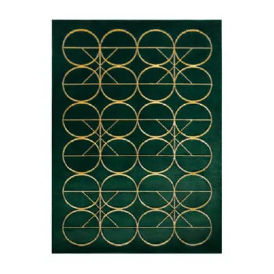 Kusový koberec Emerald 1010 green and gold 240x330 cm