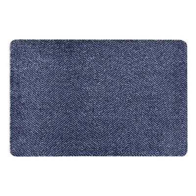 Rohožka Clean & Go 105348 Dark blue Black 50x150 cm