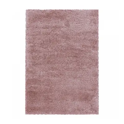 Kusový koberec Fluffy Shaggy 3500 rose 160x230 cm