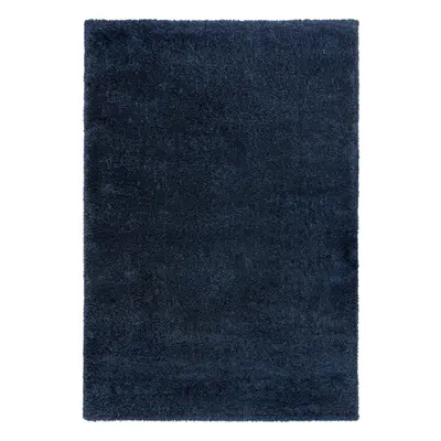 Kusový koberec Shaggy Teddy Navy 80x150 cm