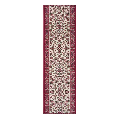 Běhoun Basic 105494 Red Creme 80x300 cm