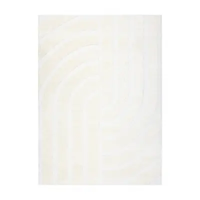 Kusový koberec Mode 8631 geometric cream 80x150 cm