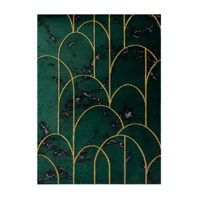 Kusový koberec Emerald 1016 green and gold 120x170 cm