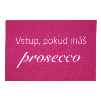 Rohožka Vstup pokud máš Prosecco 40x60 cm 40x60 cm