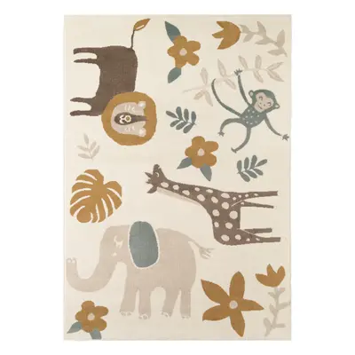 Dětský koberec Adventures 106213 Cream Multicolor 120x170 cm