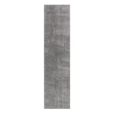 Běhoun Indulgence Velvet Pale Grey 60x230 cm