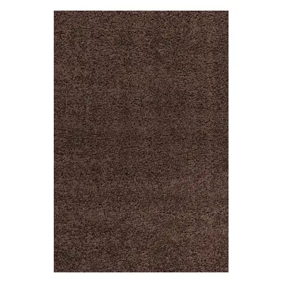 Kusový koberec Life Shaggy 1500 brown 240x340 cm