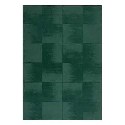 Kusový koberec Demi Check Ombre Green 160x230 cm