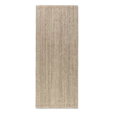 Běhoun Bouclé Jute 105973 Ivory White 80x200 cm