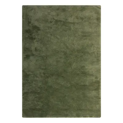 Kusový koberec Faroe Faux Fur Green 120x170 cm