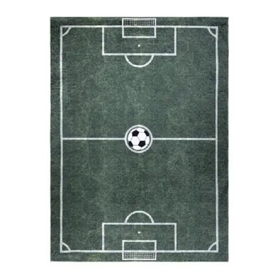 Dětský kusový koberec Bambino 2138 Football green 180x270 cm