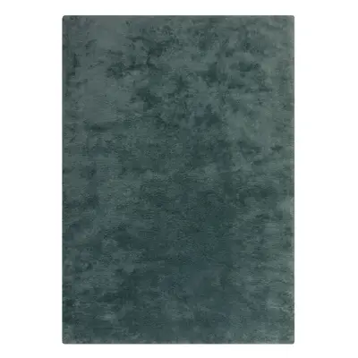 Kusový koberec Faroe Faux Fur Blue 80x150 cm