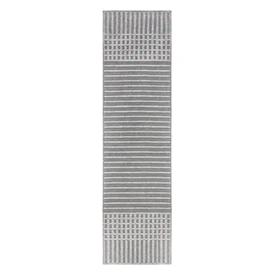 Běhoun Verve Elton Stripe Grey 60x240 cm