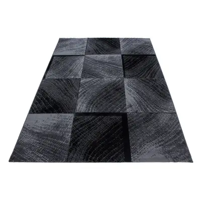 Kusový koberec Plus 8003 black 120x170 cm