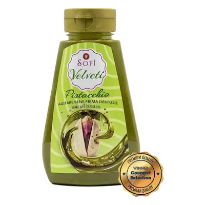 Prémiový pistáciový krém 60% Velveti, 200 g - 100% přírodní, bez emulgátorů, barviv a palmového 