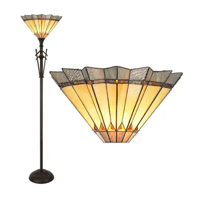 Stojací lampa Tiffany- Ø 45*182 cm 1x E27 / Max 60W – 45x182 cm