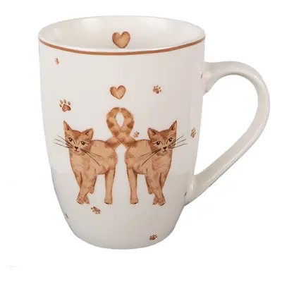 Porcelánový hrnek s kočičkami Kitty Cats – 350 ml