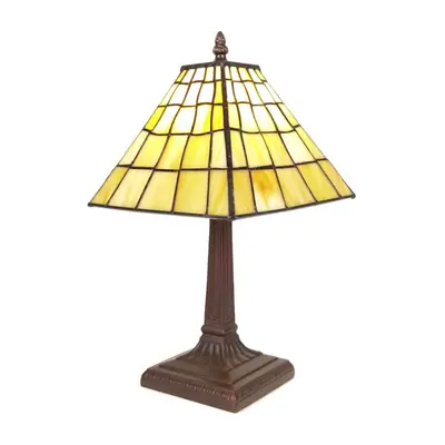 Nástěnná lampa Tiffany Brown 20*34 cm E14/max 1*25W – 20x 38cm