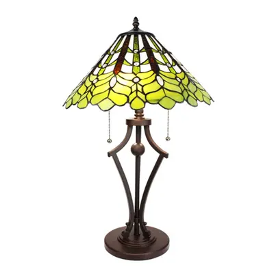 Stolní lampa Tiffany 41x62 cm E27/max 2x60W – 41x62 cm