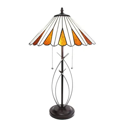 Stolní lampa Tiffany 41x69 cm E27/max 2x60W – 41x69 cm