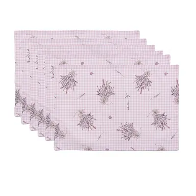 Textilní prostírání Lavander Garden (sada 6ks) – 48x33 cm