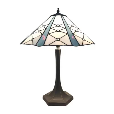 Stolní lampa Tiffany 42*54 cm E27/max 2*60W – 42x54 cm