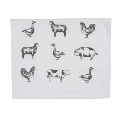 Kuchyňský froté ručník Country Life Animals – 40x66 cm