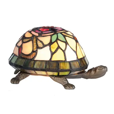 Stolní lampa Tiffany Tortoise – 22x15x13 cm