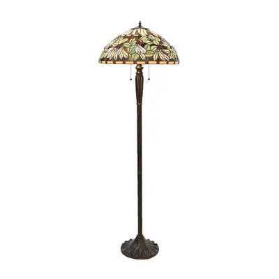 Stojací lampa Tiffany Larique -	Ø 51*157 cm – 51x157 cm