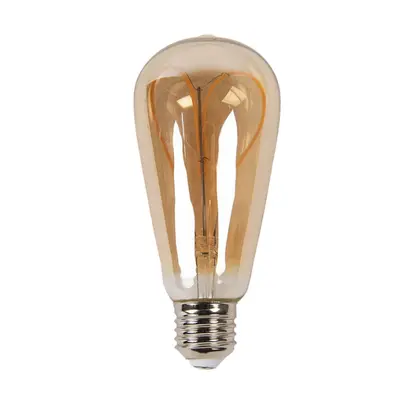 Žárovka Antique LED Bulb Heart – 6x14 cm