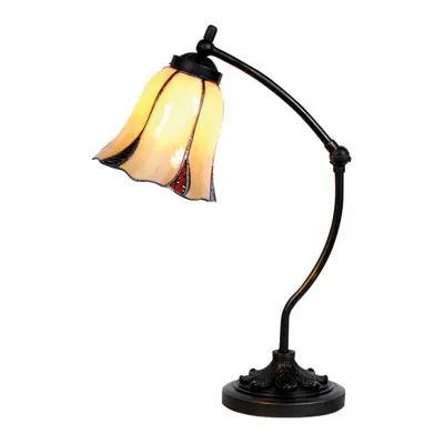 Stolní lampa Tiffany Ynes – 15x46 cm