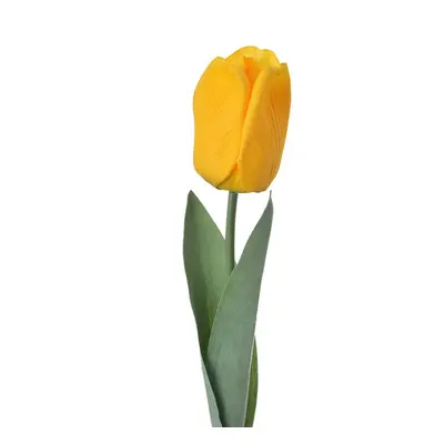 Umělá květina žlutý tulipán – 50 cm