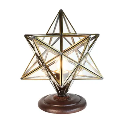 Stolní lampa ve tvaru hvězdy Star – 31x31x36 cm