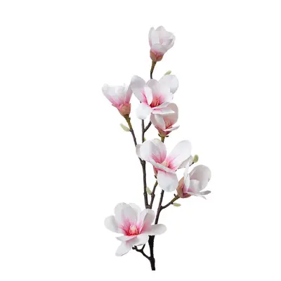 Umělá květina bílá magnolie – 97 cm