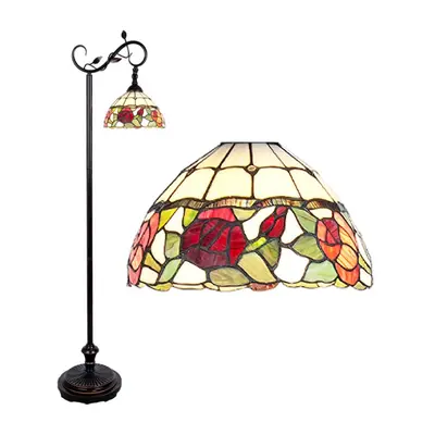 Stojací lampa Tiffany – 40x27x152 cm