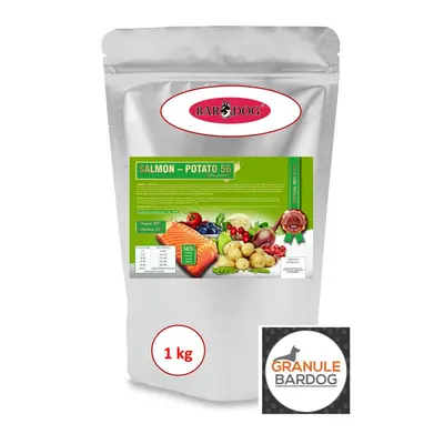 Bardog Lisované granule za studena Salmon Potato 56 1 kg