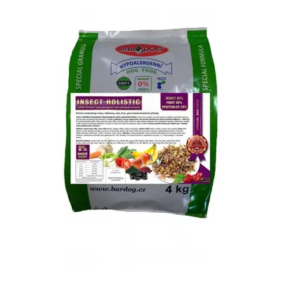 Bardog Hypoalergenní grain free granule Insect Holistic