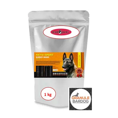 Bardog Super prémiové granule Aktiv sport 32/22 1 kg