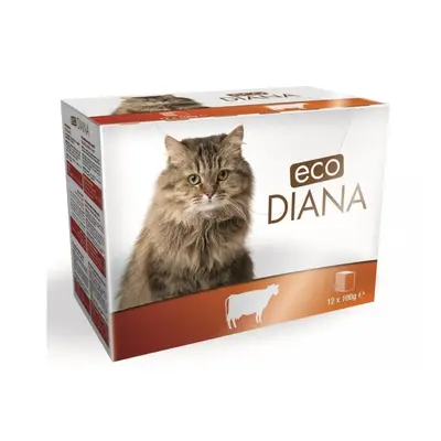 Diana eco kapsičky hovězí kousky v omáčce 12x100g