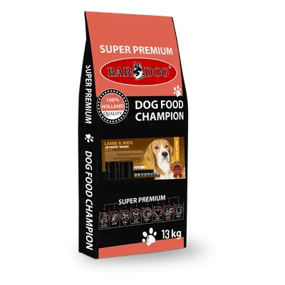 Bardog Super prémiové granule Lamb rice 24/14 13 kg