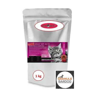 Bardog Super prémiové krmivo pro kočky Cat Adult 32/18 1 kg