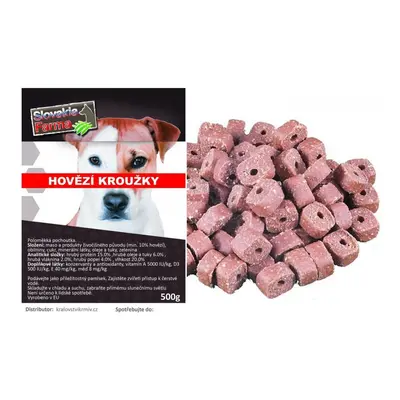 Hovězí kroužky 500 g