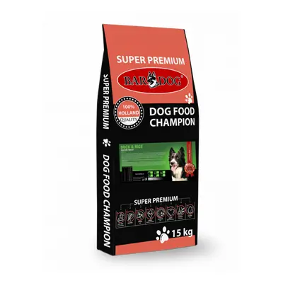 Bardog Super prémiové granule Duck Rice 24/12